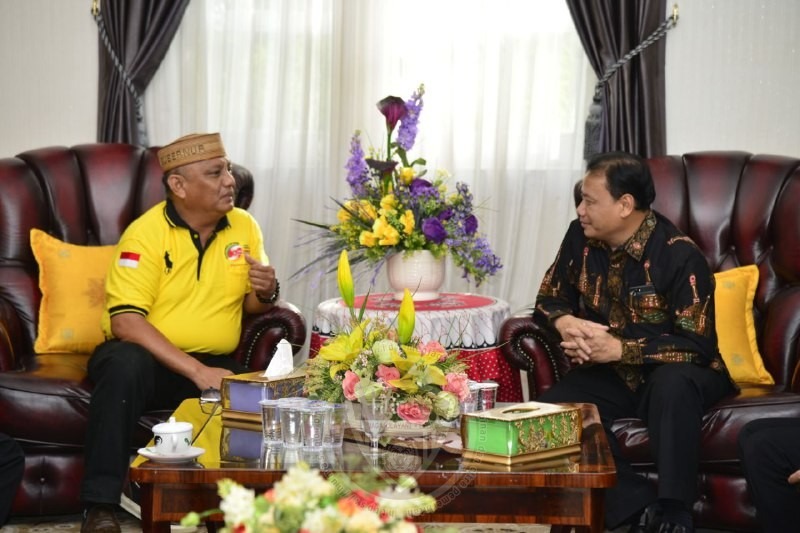  Kunjungi Gorontalo, Ketua Bawaslu RI Sowan ke Gubernur