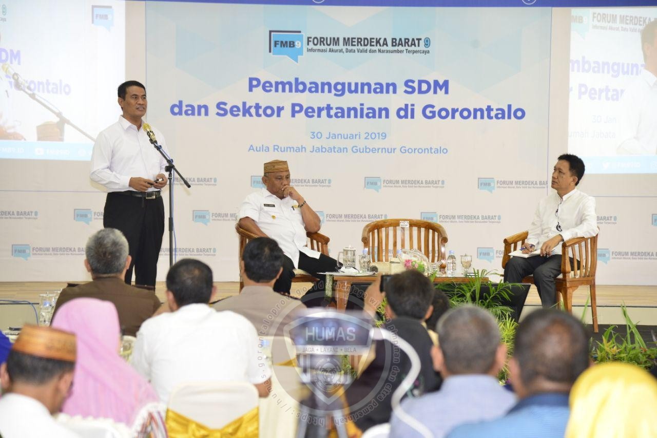  Dihadiri Menteri, FMB 9 Bahas Pembangunan SDM dan Sektor Pertanian di Gorontalo