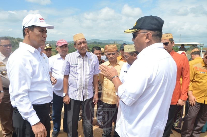  Mentan Cek Kesiapan Lokasi Panen Raya Jagung di Gorut