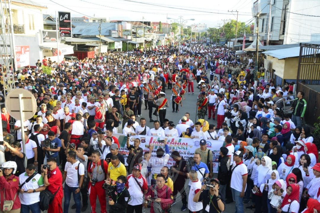  Millenial Road Safety Festival di Gorontalo Berlangsung Meriah