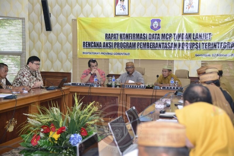  Pemprov Gorontalo Terbaik Dua Nasional Renaksi Pencegahan Korupsi