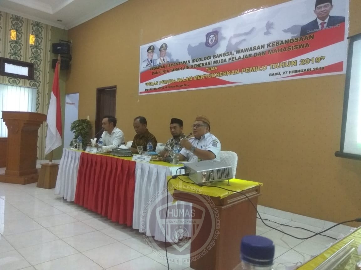  Pemilih Milenial Gorontalo 51%, Kesbangpol Dorong Partisipasi Pemuda