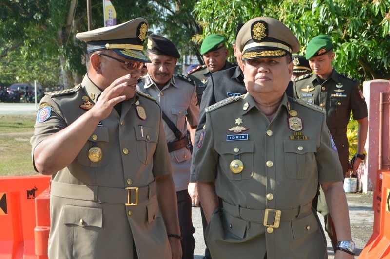  Satpol PP Provinsi Gorontalo Siap Sukseskan Pemilu 2019