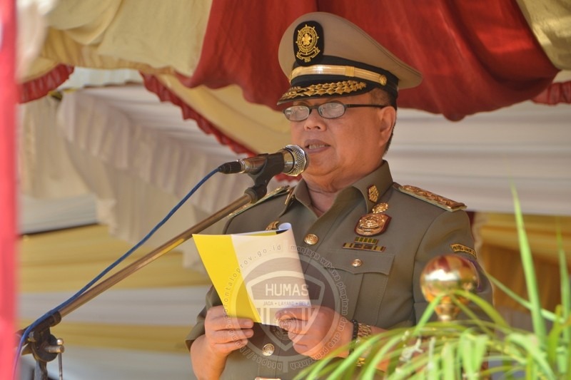  Pemprov Gorontalo Gelar HUT Damkar, Satpol PP, dan Linmas Tahun 2019