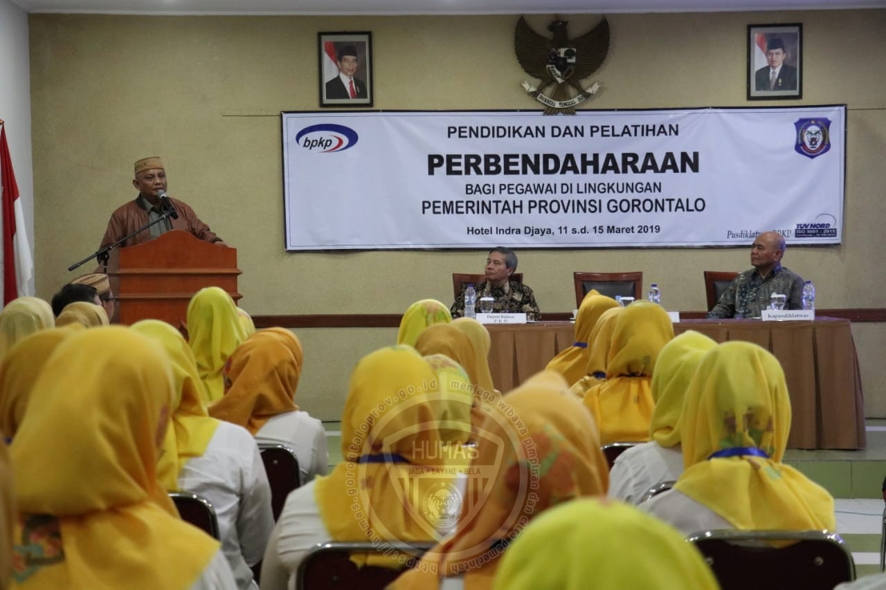  Tutup Diklat Keuangan, Ini Pesan Gubernur Gorontalo