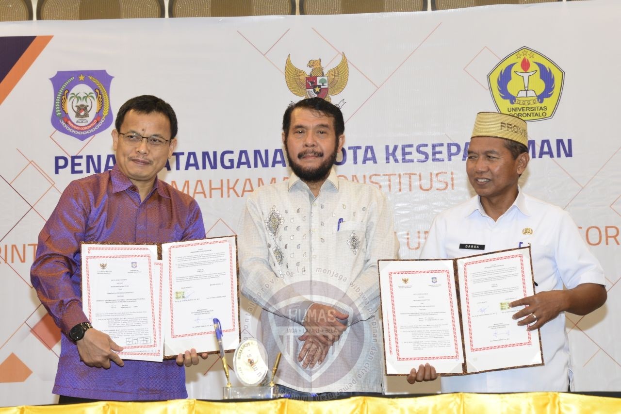  Tanamkan Kesadaran Konstitusi, MK Gandeng Pemprov Gorontalo