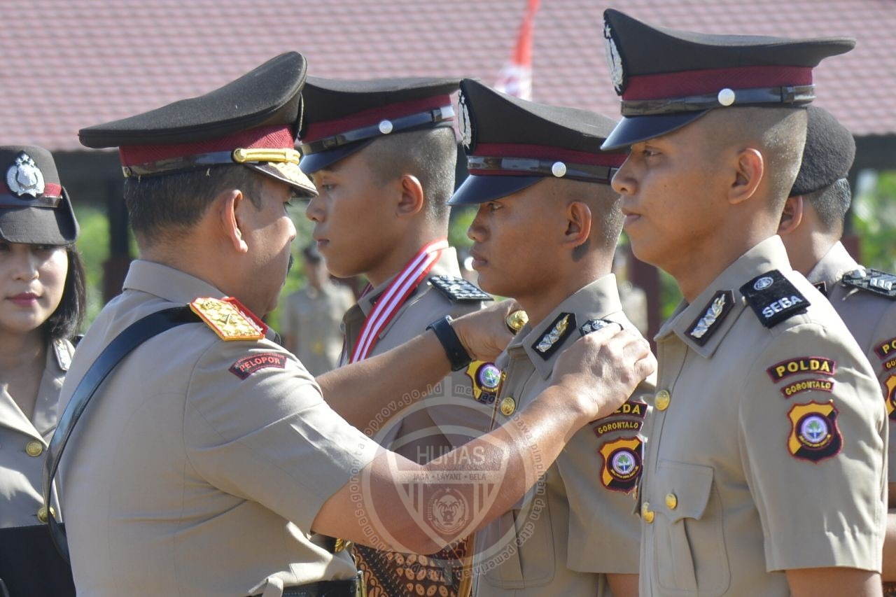  SPN Polda Gorontalo Cetak 199 Bintara Baru