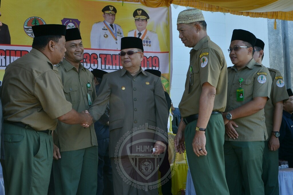  Pemprov Gorontalo Peringati Hari Bakti Rimbawan Tahun 2019