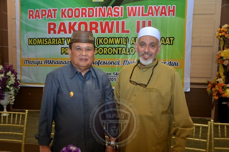  Ketua Umum PB Alkhairaat Buka Rakorwil Alkhairaat Gorontalo