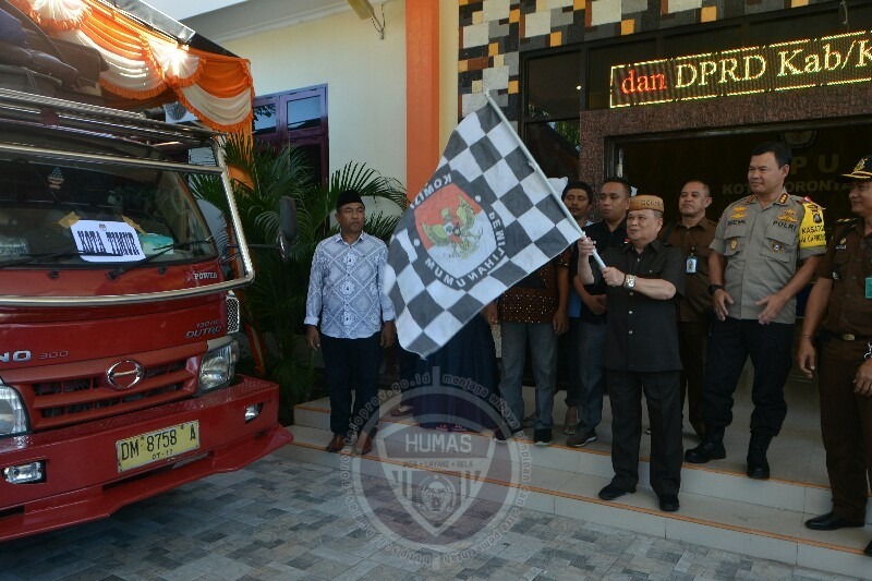  Wagub Tinjau Persiapan TPS di Kota Gorontalo dan Bone Bolango