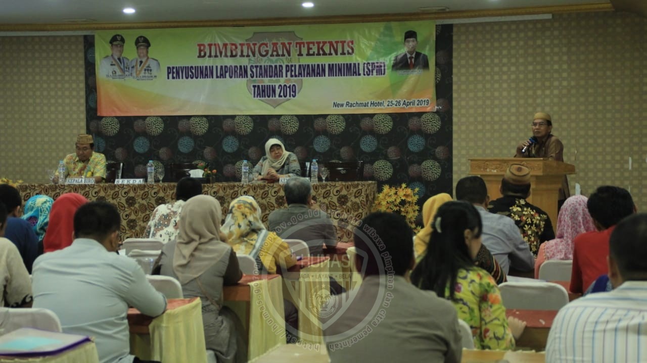  Sekda Harap SPM Provinsi dan Kabupaten Kota Seragam