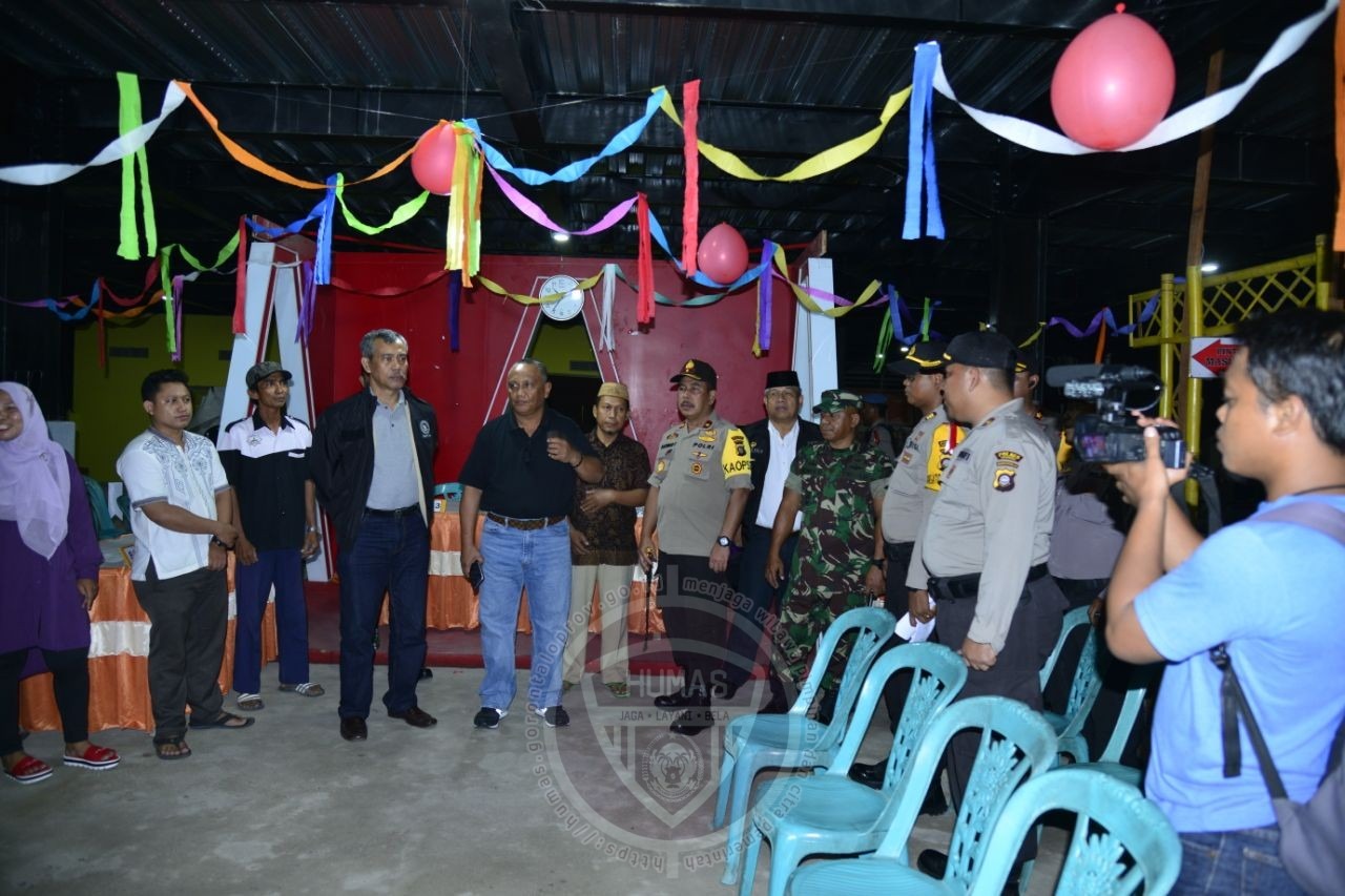  Gubernur dan Forkopimda Pantau Sejumlah TPS di Kota Gorontalo