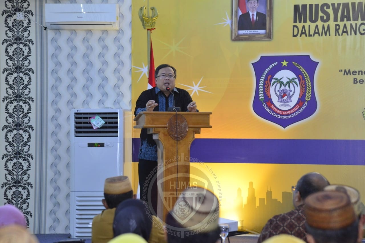  Menteri PPN/Bapenas Minta Gorontalo Fokus Usulkan DAK