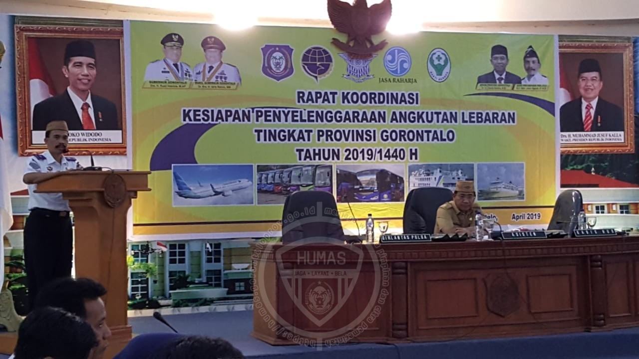  Dishub Gorontalo Mulai Koordinasikan Penyelenggaraan Angkutan Lebaran 2019