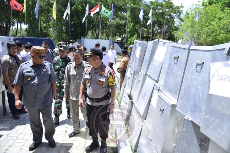  Gubernur Gorontalo Cek Kesiapan Pemilu Serentak di Kabupaten Pohuwato