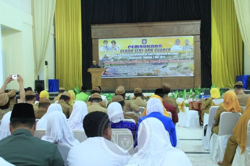  Meriahkan Hardiknas 2019, Dikbudpora Gelar Pekan Seni dan Budaya