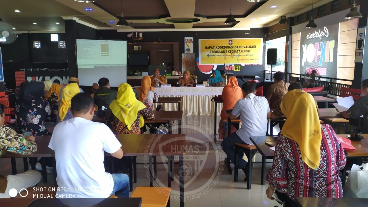  Diskominfo Gorontalo Nilai Informasi Publik OPD Semakin Baik