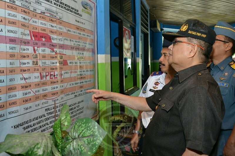  Tujuh Kapal Siap Layani Angkutan Laut Lebaran di Gorontalo