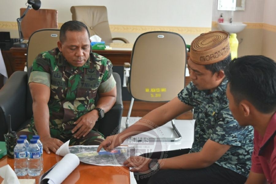  Sisa Lahan Untuk Korem 133 Nani Wartabone Segera Dibebaskan Dinas PUPR