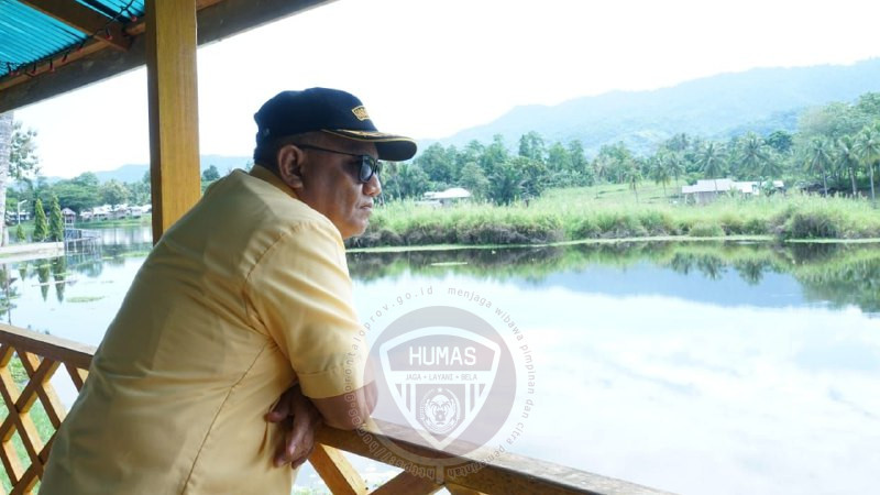  Gubernur Gorontalo Sarankan Danau Perintis Dikelola BWS II