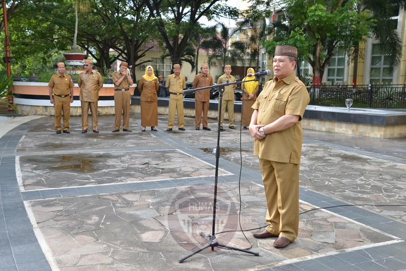  Wagub Pimpin Apel Kerja Perdana Setda Gorontalo