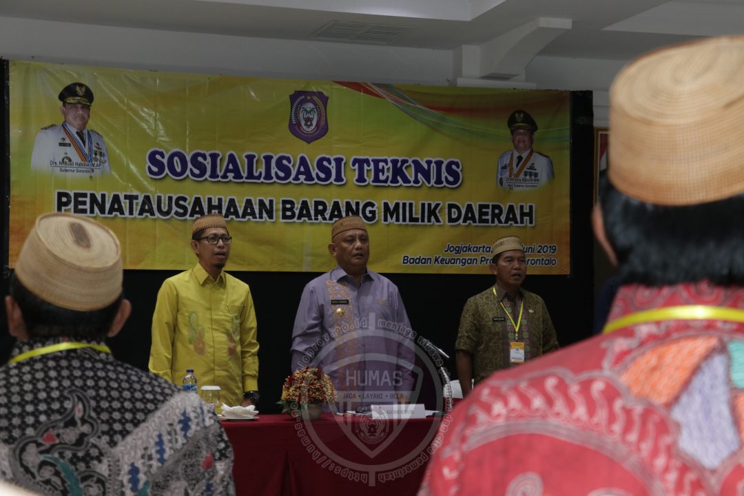  Pimpinan OPD Gorontalo Ikut Sostek Pengelolaan Aset Daerah