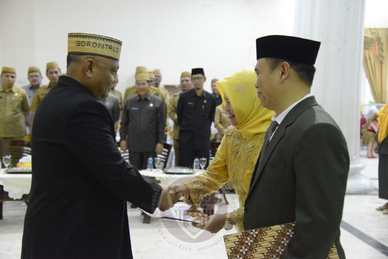  Lantik 134 Pejabat, Gubernur Gorontalo Tuntut Inovasi
