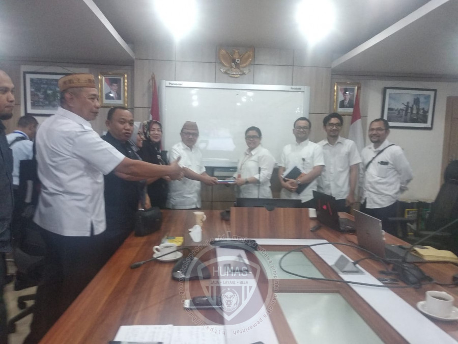  Konsultasi Program PISEW, Komisi III DPRD Gorontalo Sowan ke Kementerian PUPR