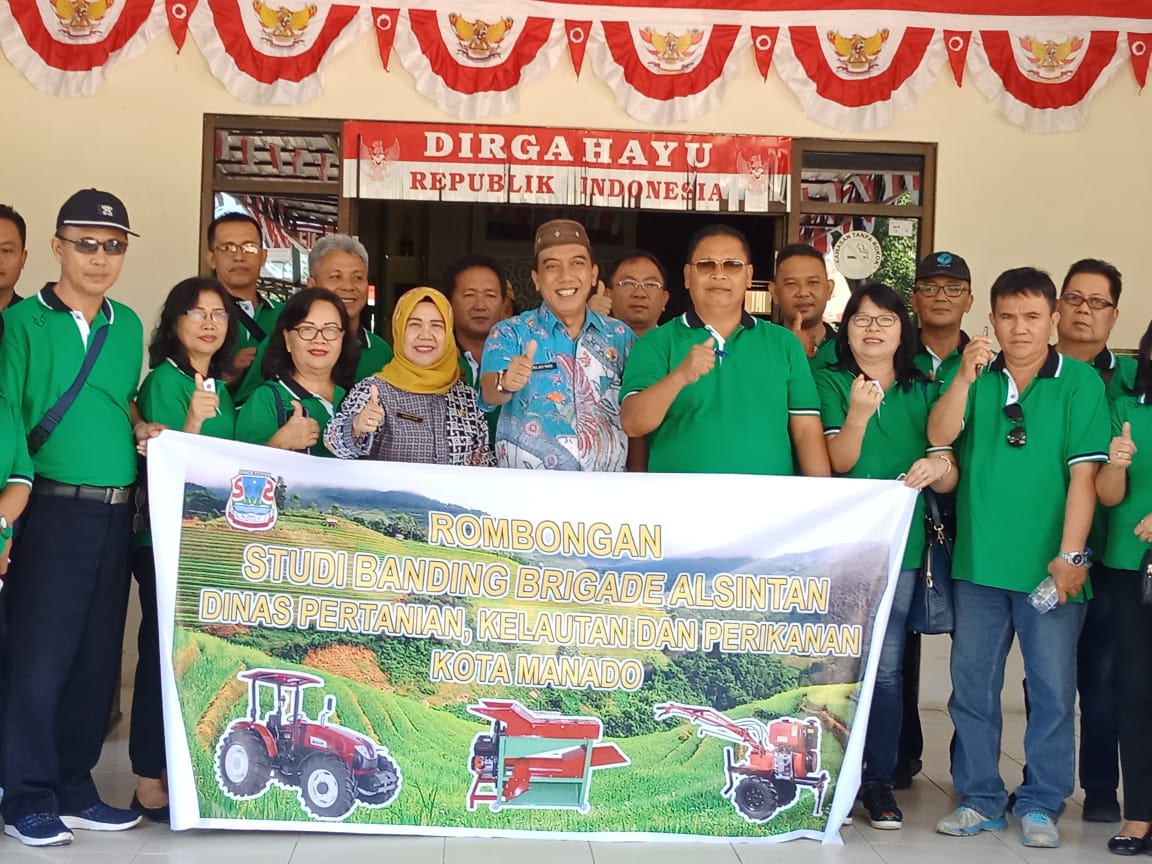  Brigade Alsintan Gorontalo Terus mendapatkan Kunjungan Studi Banding