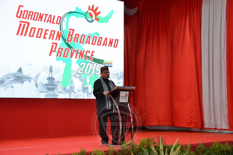  Gorontalo Jadi Modern Broadband Province Pertama di KTI