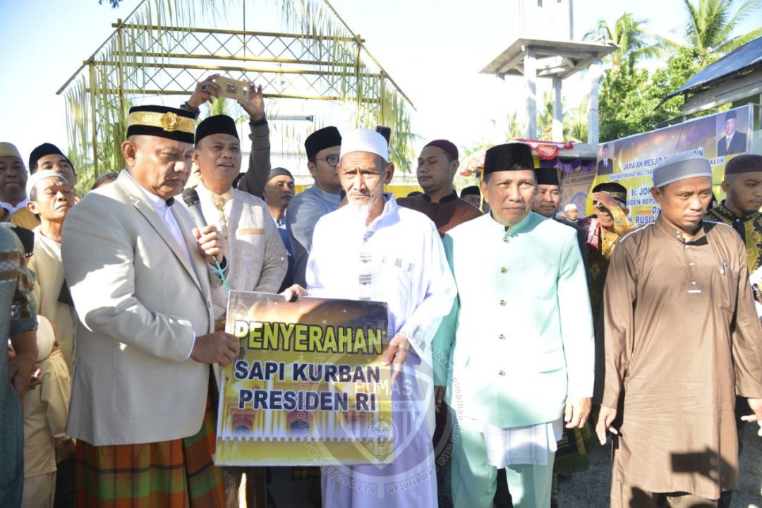  Gubernur Gorontalo Shalat Iduladha di Tabongo