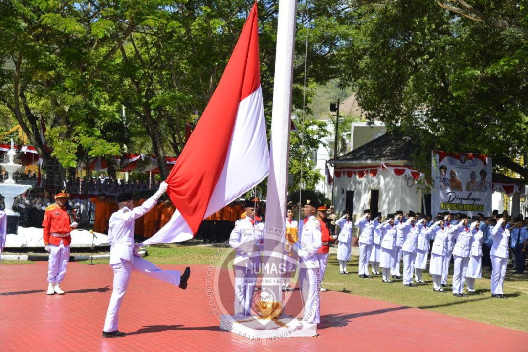  Upacara 17 Agustus di Gorontalo Berlangsung Khidmat