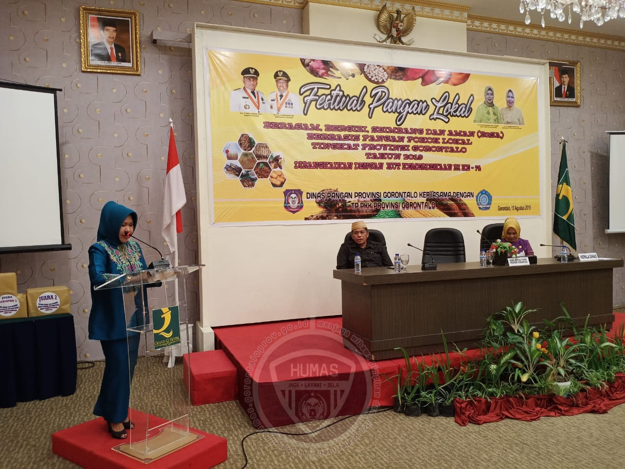  Dinas Pangan Prov. Gorontalo Gelar Festival Pangan Lokal