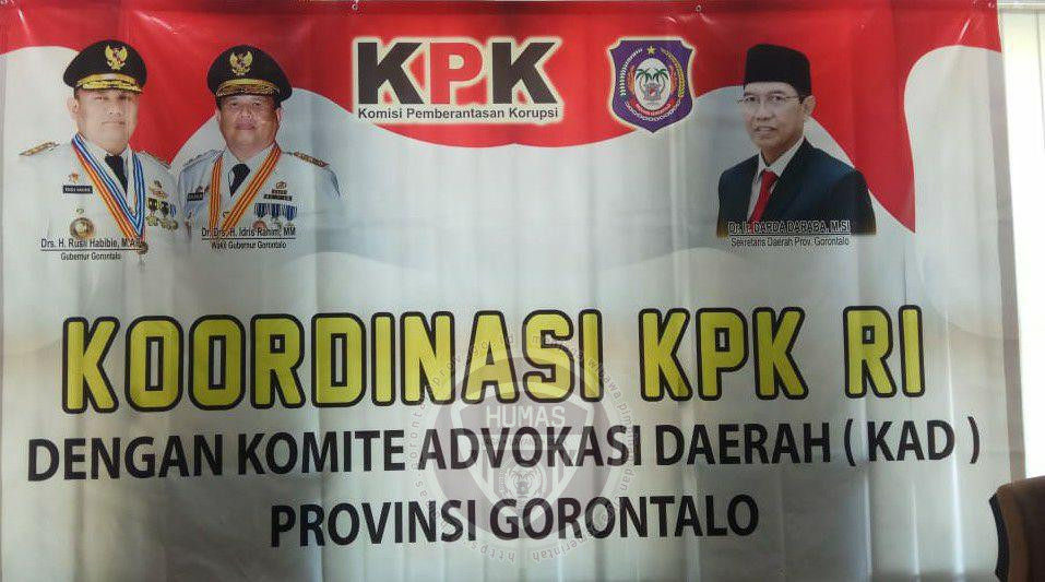  Cegah Korupsi, KAD Provinsi Gorontalo Segera Sosialisasikan Regulasi Pengadaan