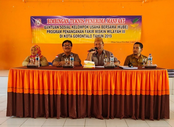  Dinsos PPPA Provinsi Gorontalo Gelar Bimtek untuk Kube