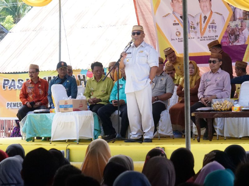  Gubernur Gorontalo Siap Ganti Sawah Gagal Panen