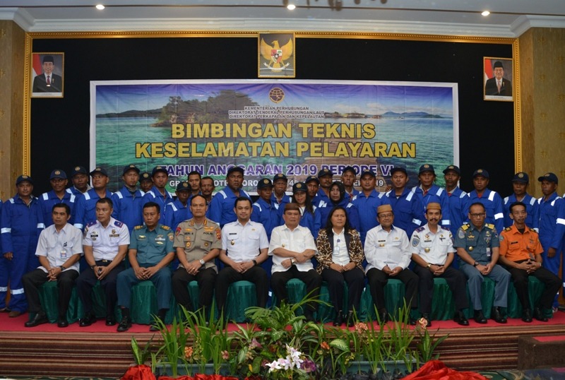  Kemenhub RI Gelar Bimtek Keselamatan Pelayaran di Gorontalo