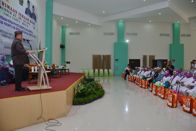  445 Jemaah Haji Kloter 27 UPG Tiba di Gorontalo