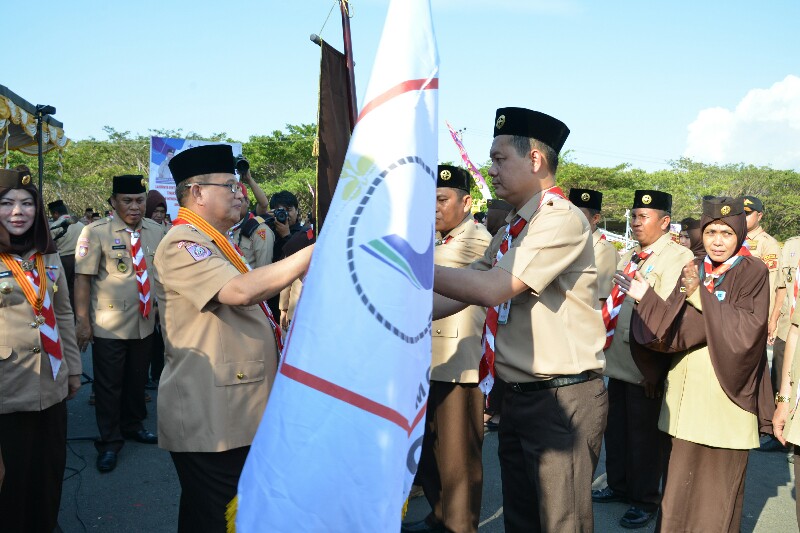  1.450 Anggota Pramuka Gorontalo Ikuti Kemah Bakti Karakter Kebangsaan