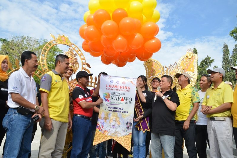  Wagub Canangkan Gorontalo Karnaval Karawo 2019