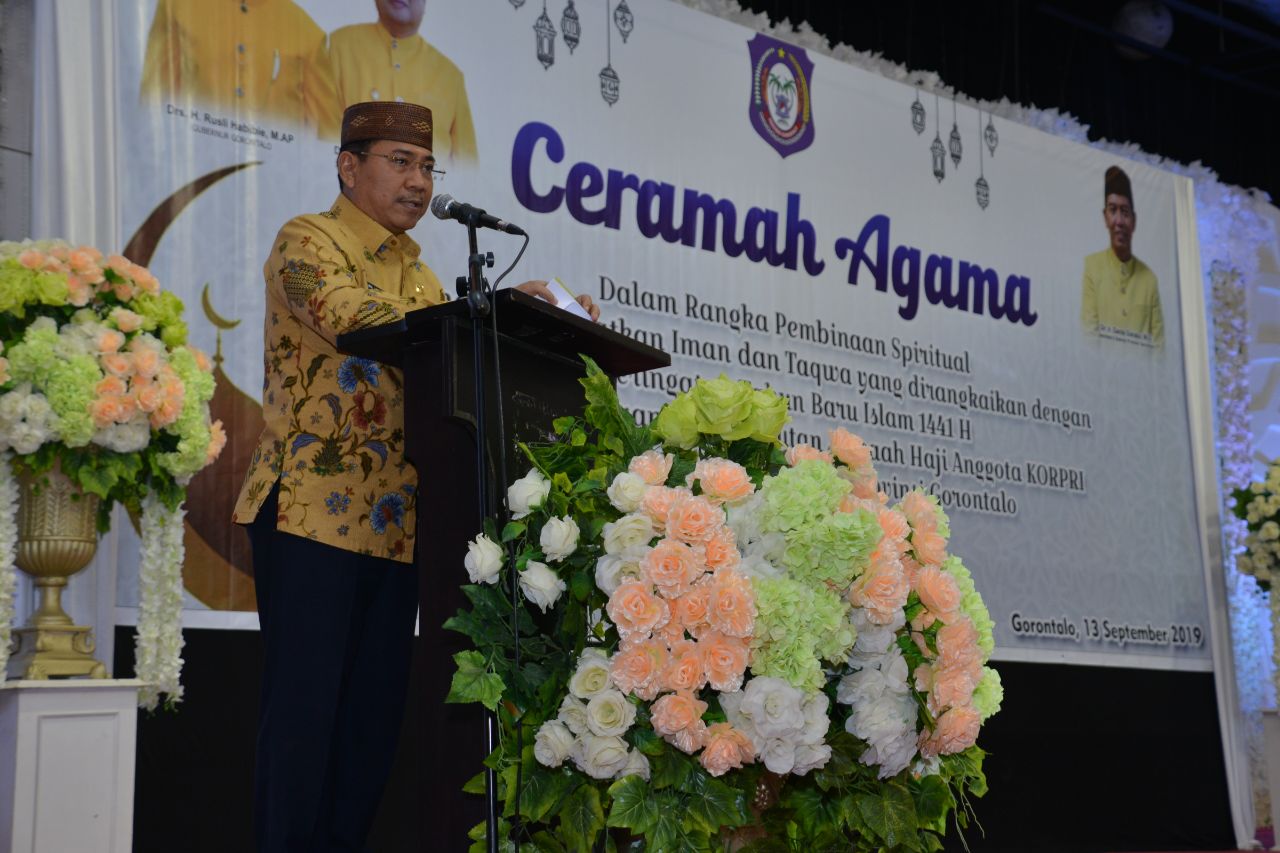  Pemprov Gorontalo Gelar Syukuran Jemaah Haji Anggota Korpri