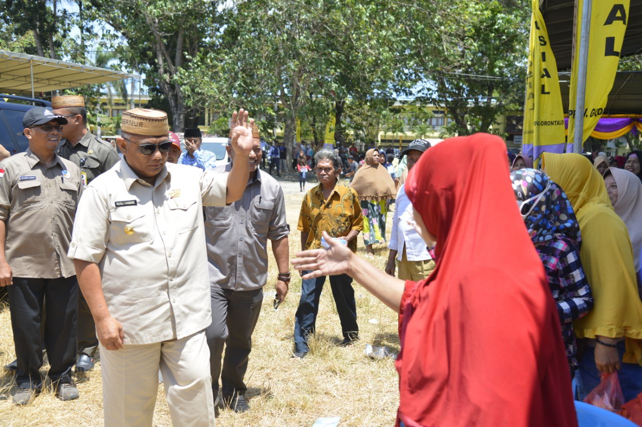  Hadapi Darurat Kekeringan, Pemprov Gorontalo Intensifkan Pasar Murah