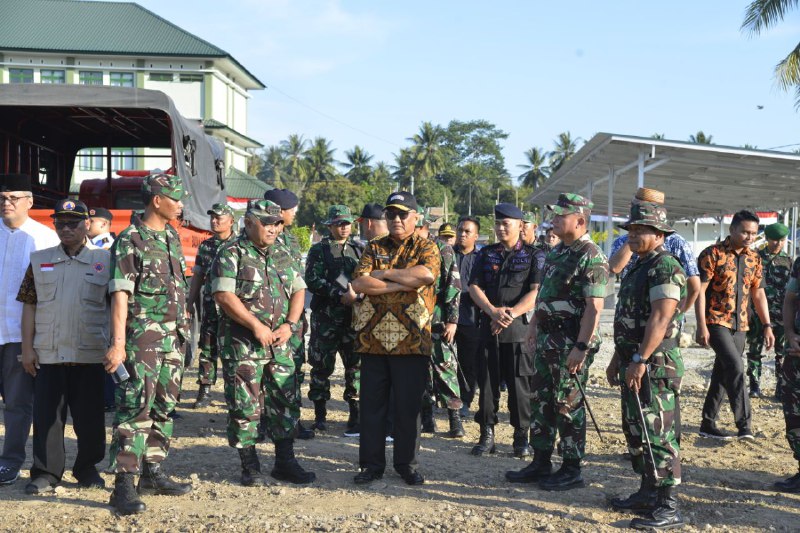  1750 Personil Gabungan Gorontalo Terlatih Hadapi Kebakaran Hutan