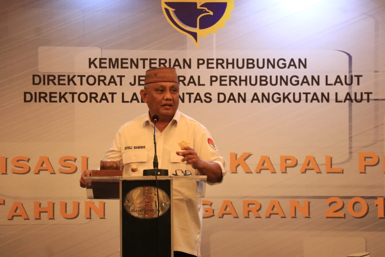  Kemenhub Serahkan Dua Kapal Pelra untuk Gorontalo