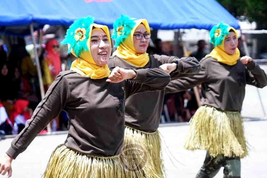  Delapan OPD Lolos Final Senam Sajojo HUT TNI