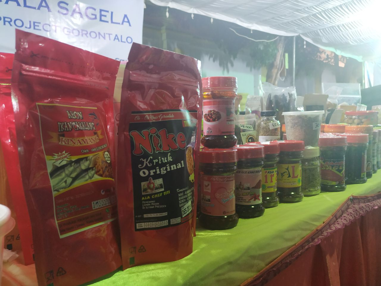  Ratusan Produk Makanan Ramaikan Gorontalo Culinary Expo