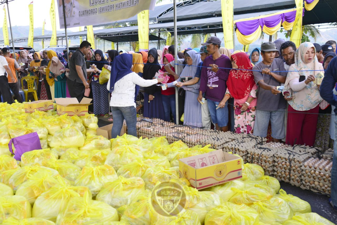  1500 KPM Gorut, Nikmati Pasar Murah