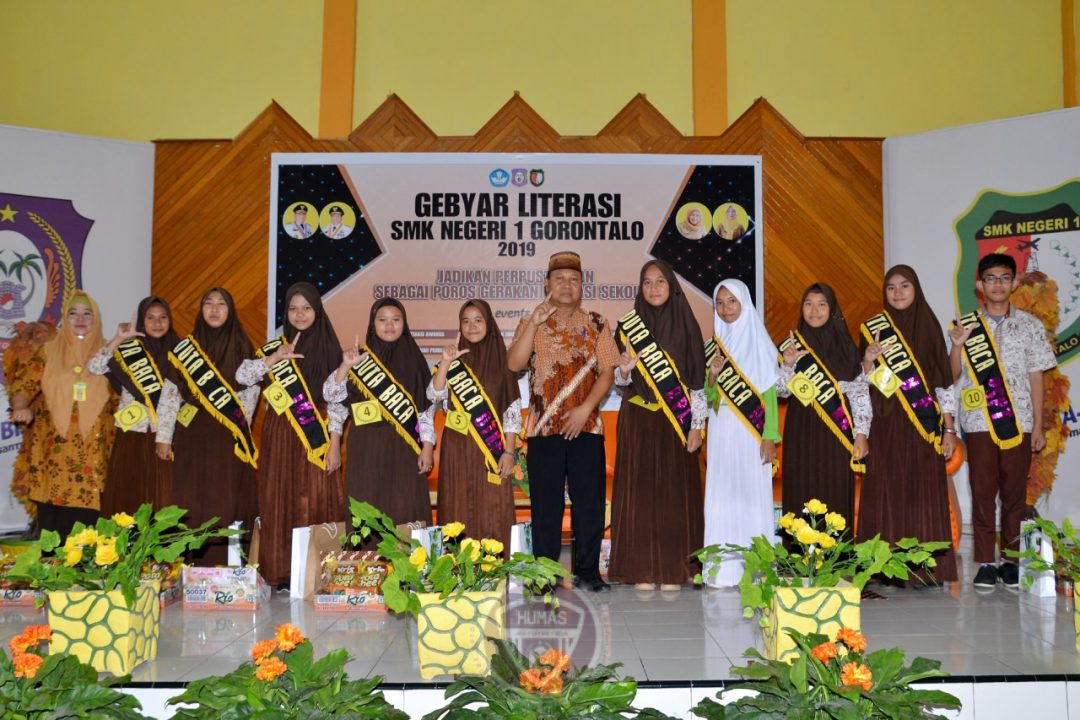  10 Siswa Raih Literasi Awards SMKN 1 Gorontalo