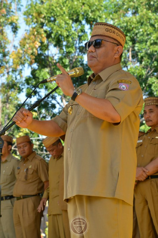  Gubernur Gorontalo Ingatkan Soal Serapan Anggaran Pemerintah