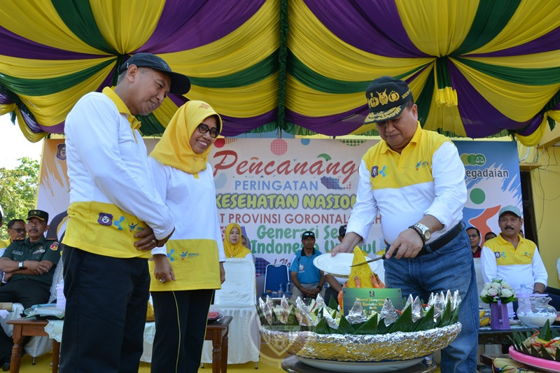  Wagub Canangkan HKN ke-55 Tingkat Provinsi Gorontalo